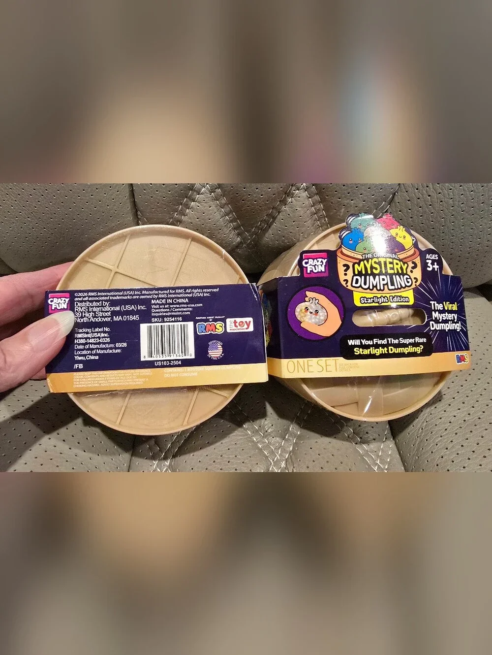 1-Mystery Dumpling Starlight Edition, 2 Available, Price Is For 1 Dumpling